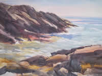 Christmas Cove, Monhegan by Anne Harhay